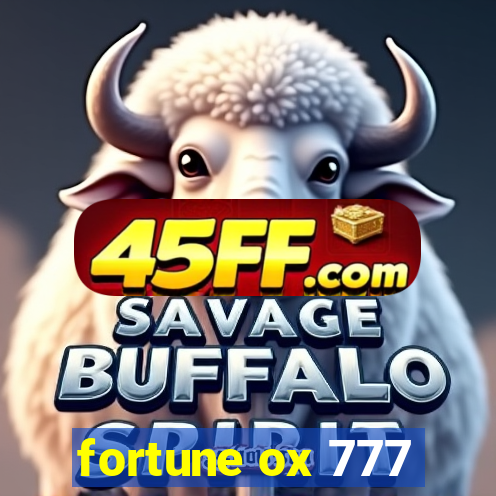 fortune ox 777